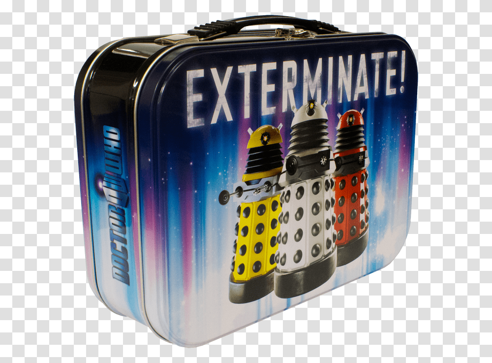 Doctor Who Lunchbox, Toy, Luggage, Tin, Suitcase Transparent Png