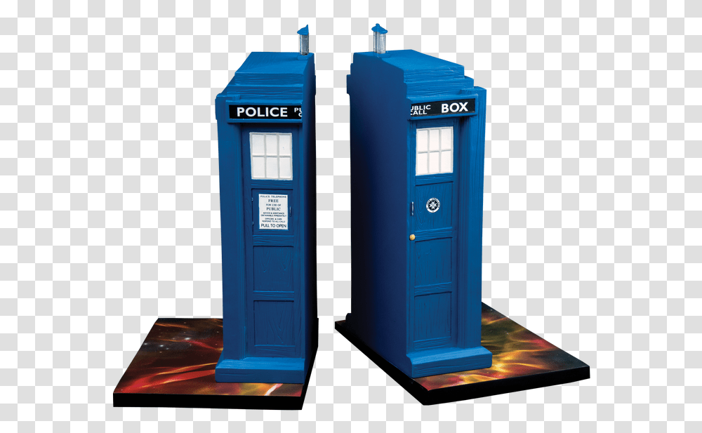 Doctor Who Tardis Set Background Tardis Bookend, Kiosk, Door Transparent Png