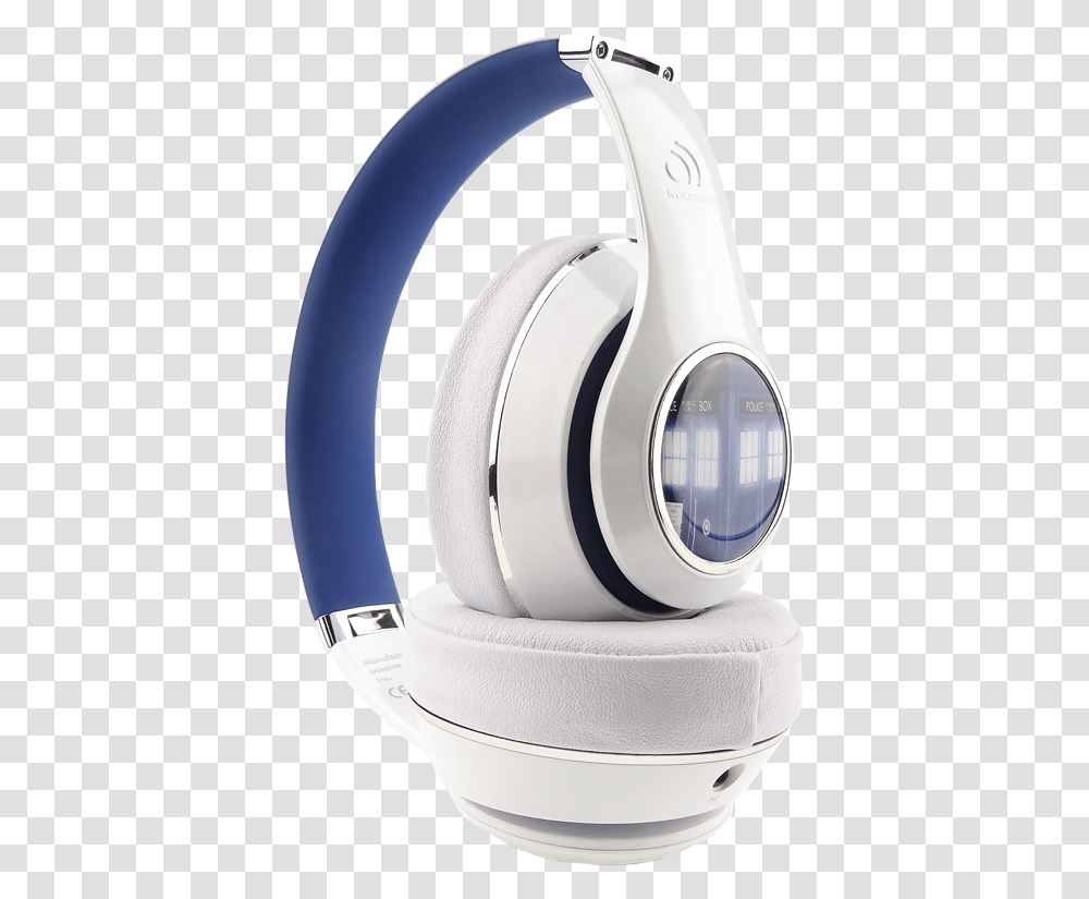 Doctor Who Tardis Wired Headphones Portable, Electronics, Headset, Sink Faucet Transparent Png