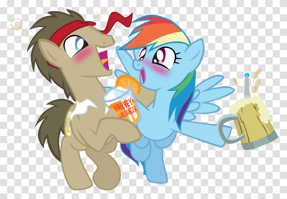 Doctor Whooves And Rainbow Dash, Beverage, Drink, Toy Transparent Png