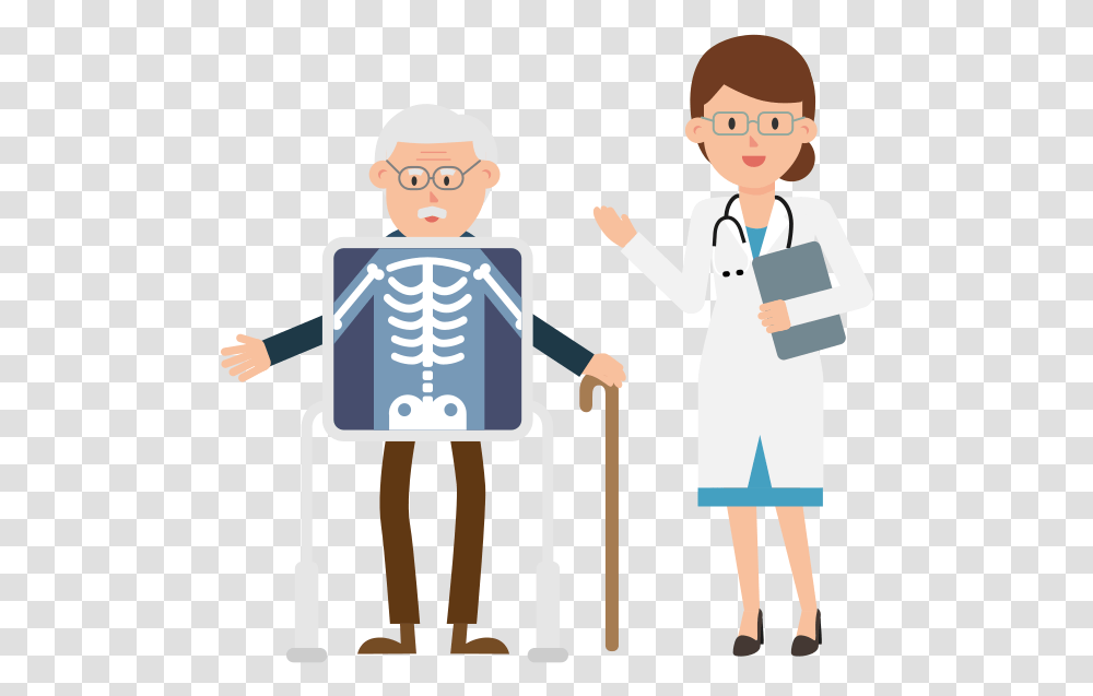 Doctor With Patient X Doctor And Patient Images Animation, Person, Human, Nurse, Shop Transparent Png
