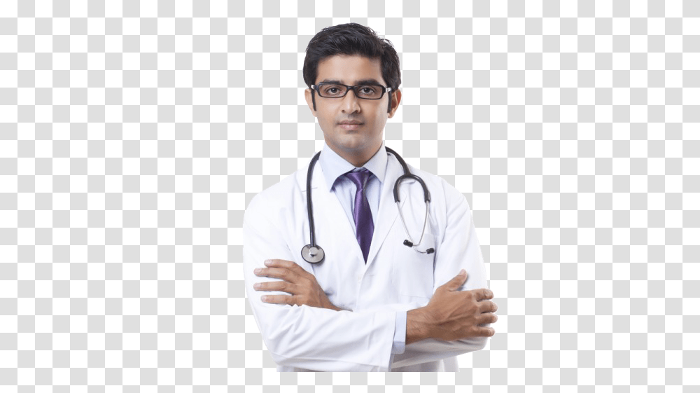 Doctors And Nurses Image Indian Doctor, Tie, Accessories, Accessory, Person Transparent Png