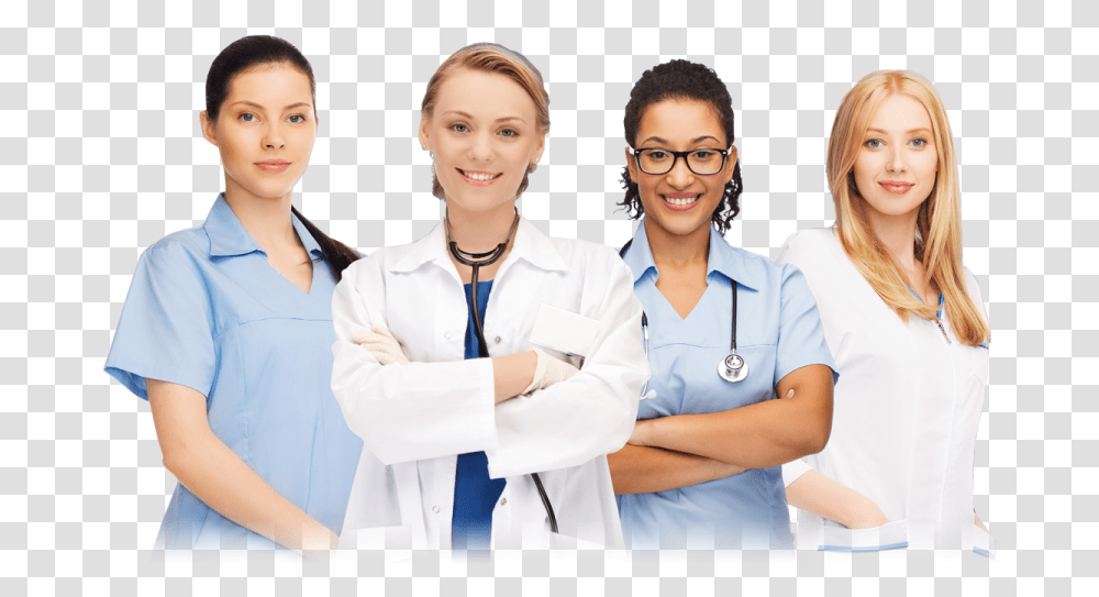 Doctors And Nurses Image Nurses And Doctors, Person, Human, Apparel Transparent Png