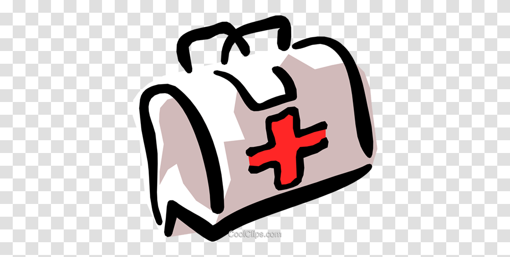 Doctors Bag Royalty Free Vector Clip Art Illustration, First Aid, Logo, Trademark Transparent Png