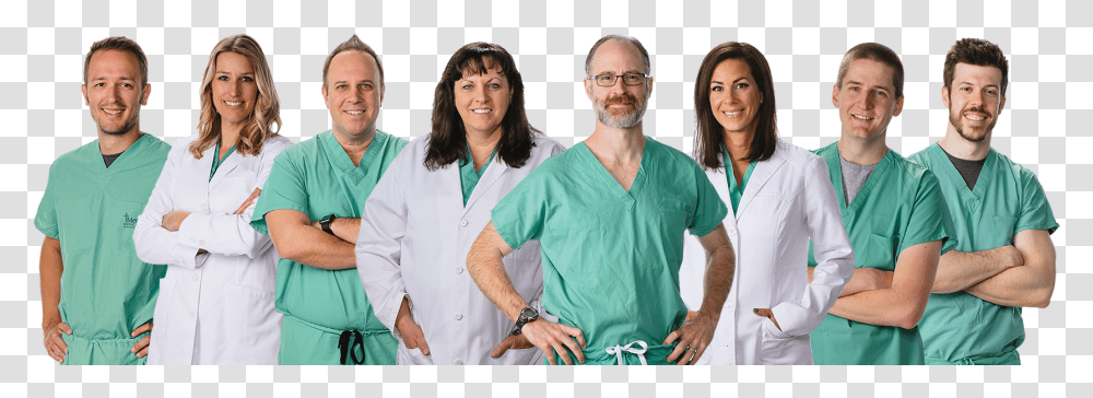 Doctors Group Nurse, Person, Human, Clinic, Lab Coat Transparent Png