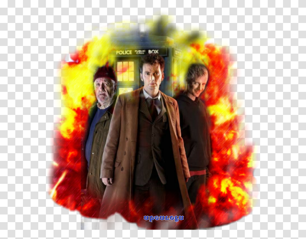 Doctorwho Tenthdoctor Master Wilf Doctor Who End Of Time, Person, Performer, Coat Transparent Png