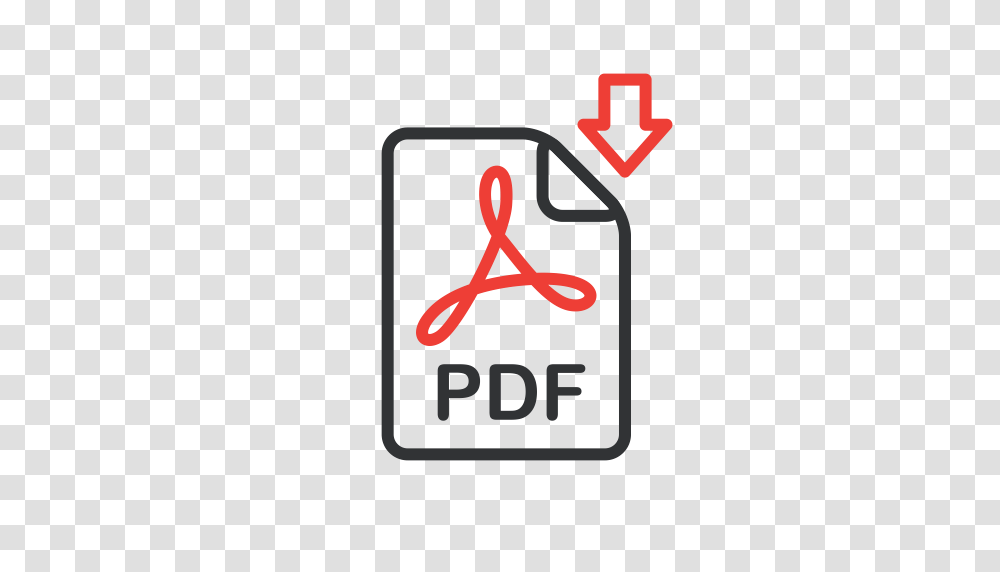 Document Download File Files Pdf Icon, Hanger, Alphabet Transparent Png
