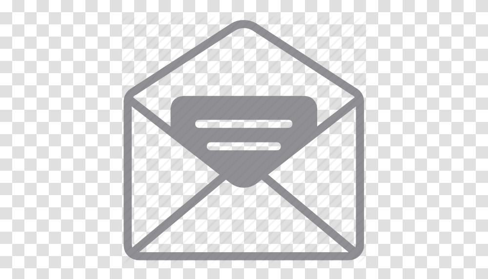 Document Email Envelope Letter Mail Message Open Open Mail Icon, Airmail Transparent Png