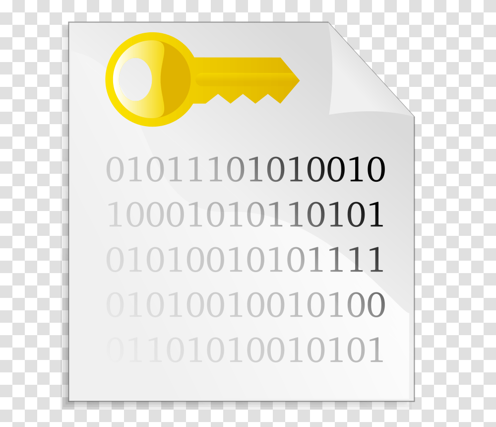 Document Encrypted Yellow, Education, Key Transparent Png