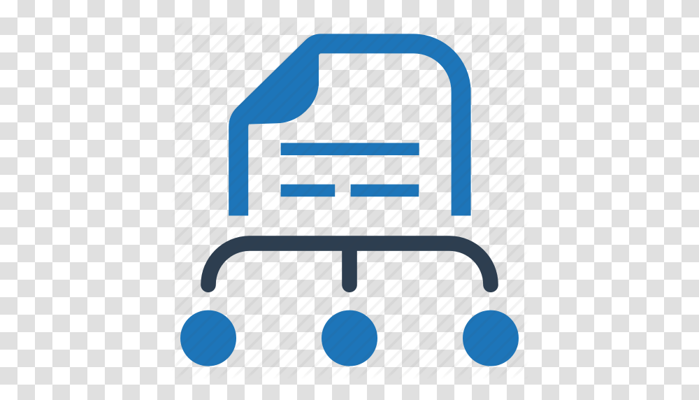 Document File Hierarchy Management Icon, Chair, Furniture, Shopping Cart, Cushion Transparent Png