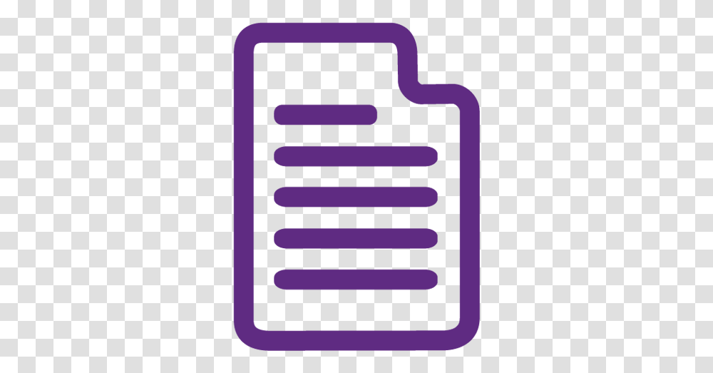 Document Icon Purple, Word, Crowd, PEZ Dispenser Transparent Png