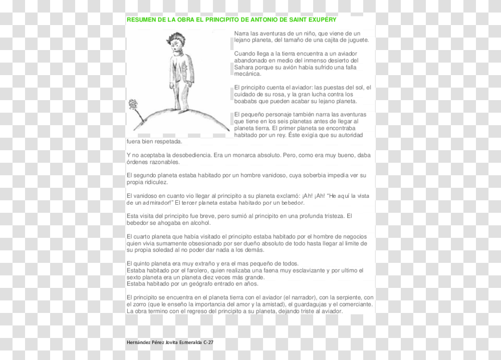 Document, Page, Person, Flyer Transparent Png