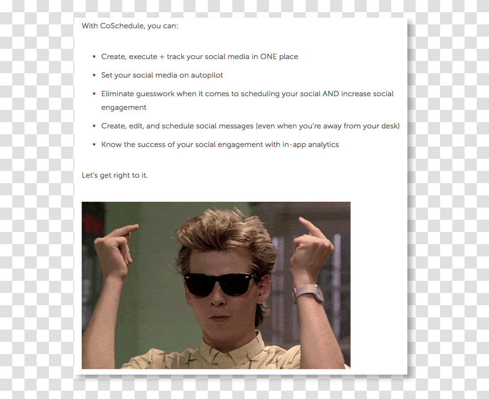 Document, Person, Sunglasses, Accessories, Poster Transparent Png