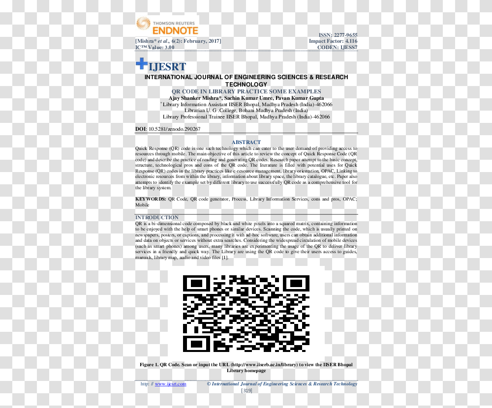 Document, QR Code Transparent Png