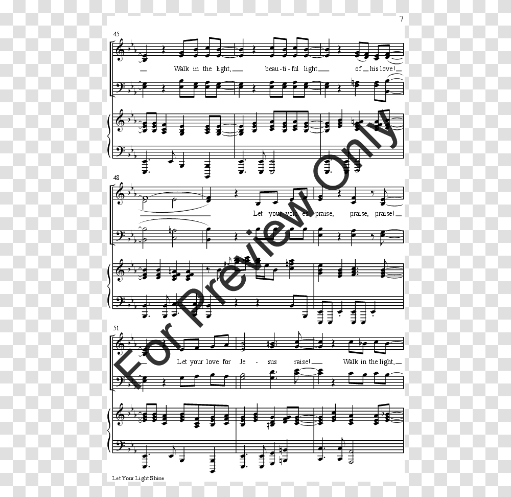 Document, Sheet Music Transparent Png