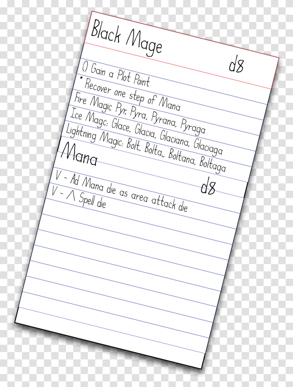 Document, Handwriting, Page, Letter Transparent Png