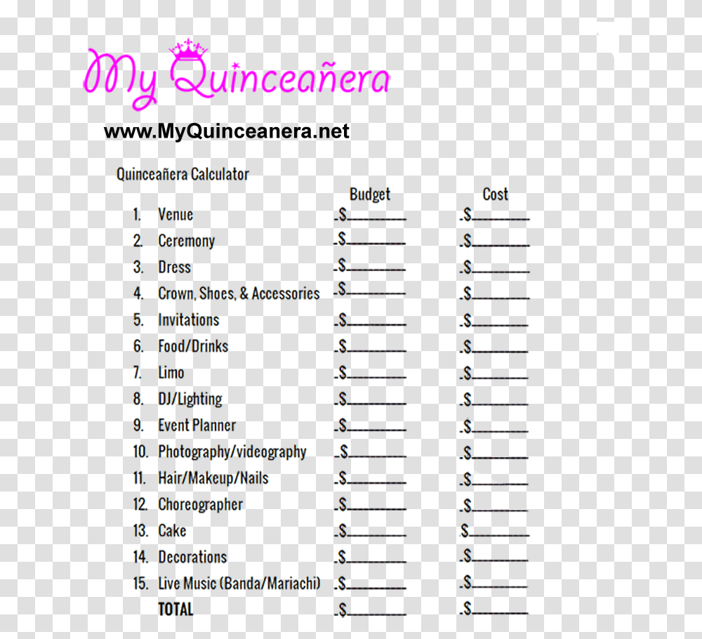 Document, Menu, Number Transparent Png