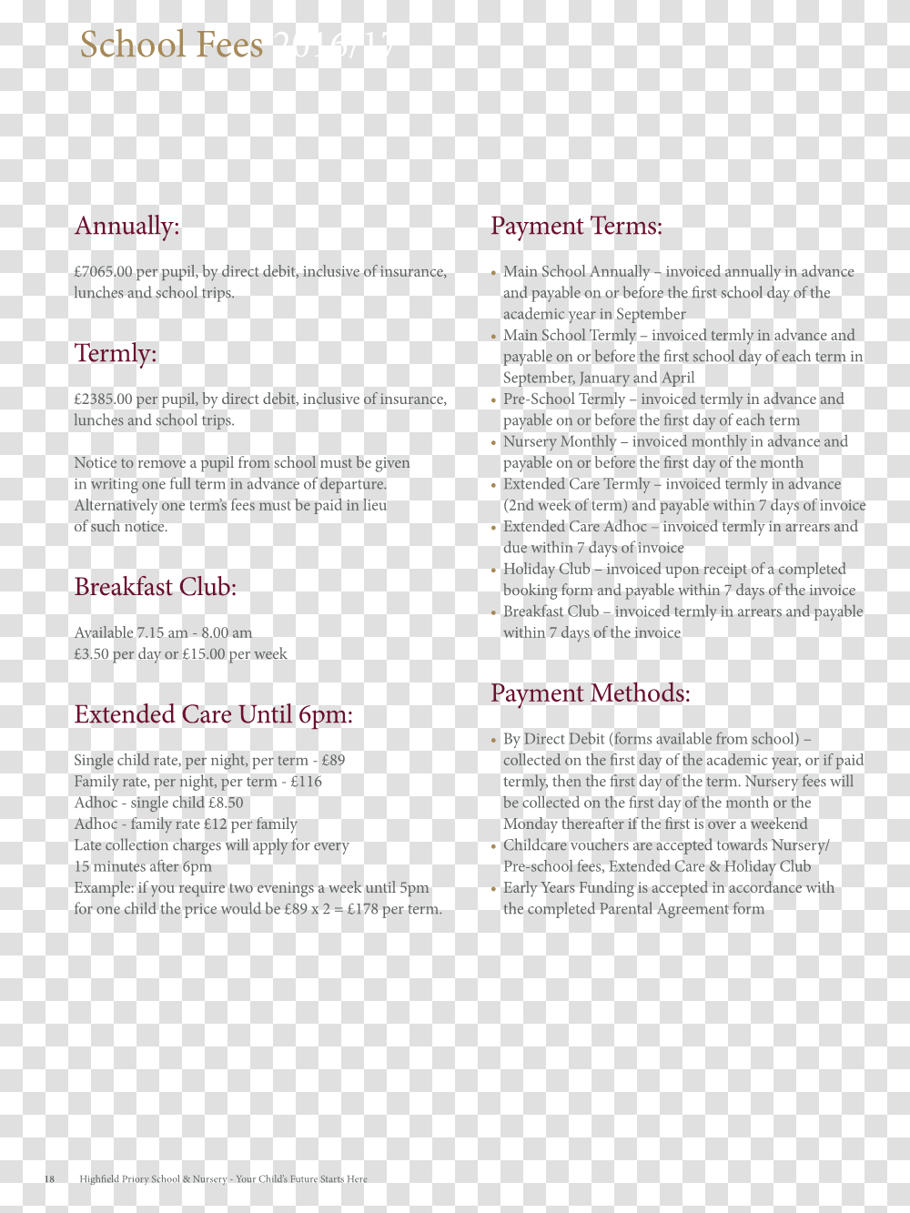 Document, Page, Menu, Poster Transparent Png