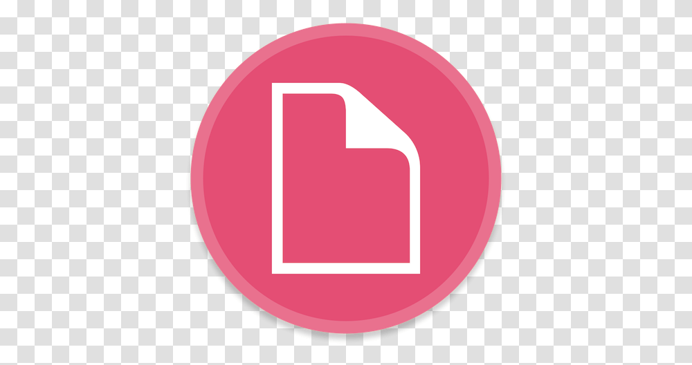 Documents Icon Button Ui Alt System Folders Iconset Document Pink, Label, Text, Logo, Symbol Transparent Png