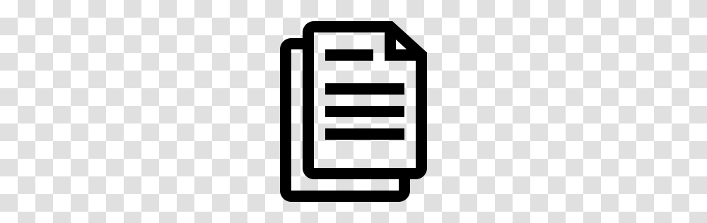 Documents Icon Outline, Electronics, Rug, Face Transparent Png