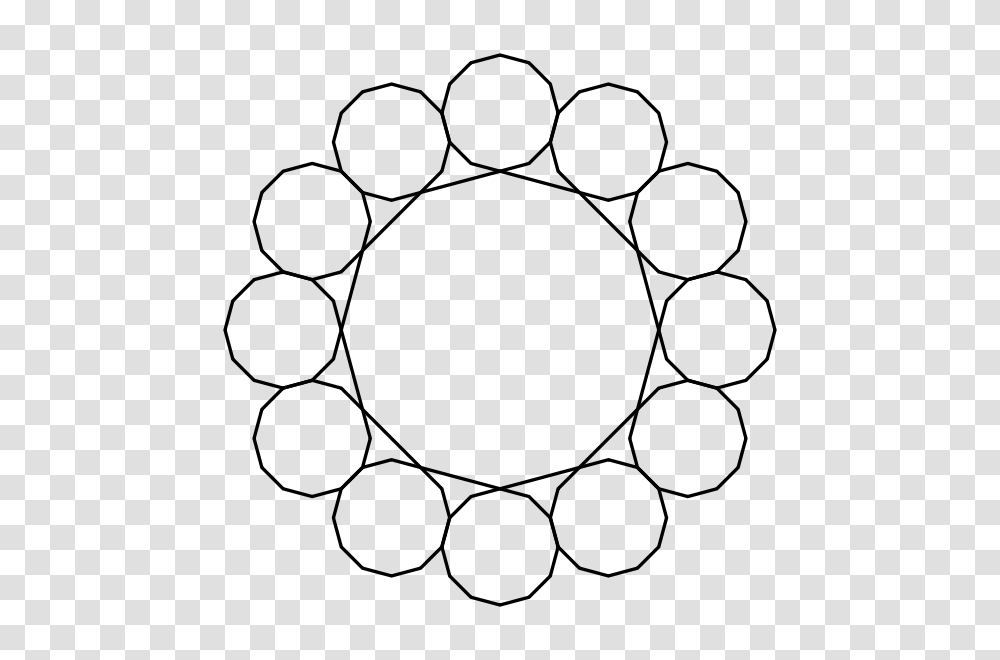 Dodecagon Ring Clip Arts For Web, Gray, World Of Warcraft Transparent Png