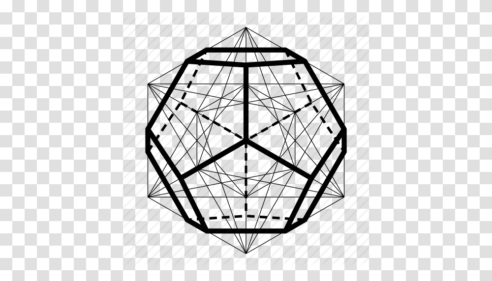 Dodecaheadron Ether Geometry Sacred Icon, Sphere, Building, Metropolis, City Transparent Png