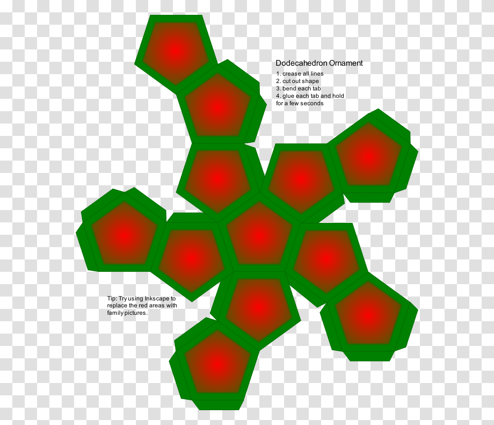 Dodecahedron Ornament Dodecahedron, Pattern, Fractal, Star Symbol Transparent Png