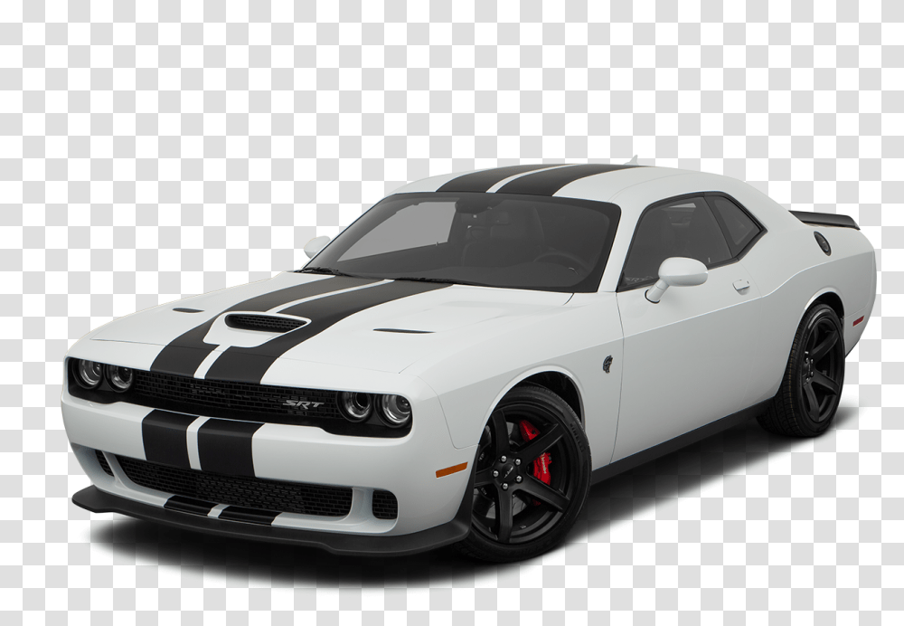 Dodge Challenger 2017 Black And White, Car, Vehicle, Transportation, Automobile Transparent Png