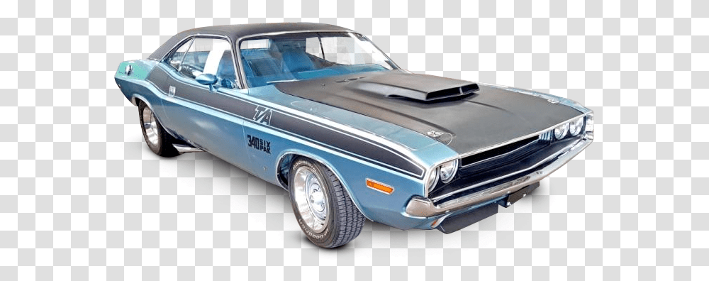 Dodge Challenger, Car, Vehicle, Transportation, Sports Car Transparent Png