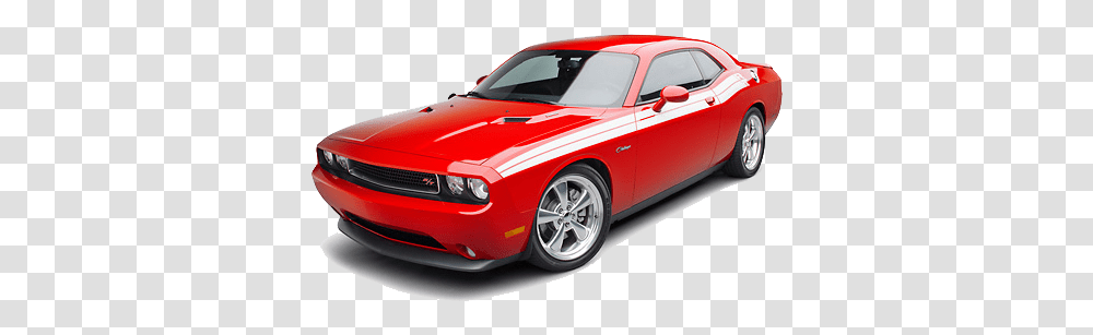 Dodge Challenger Dodge Challenger Red And White, Sports Car, Vehicle, Transportation, Coupe Transparent Png