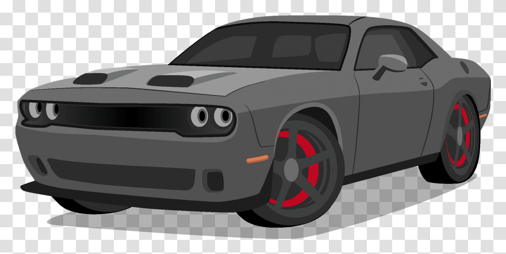 Dodge Challenger Hellcat Clipart Automotive Paint, Car, Vehicle, Transportation, Automobile Transparent Png
