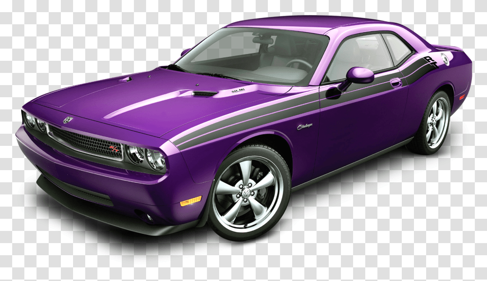 Dodge Challenger Violet Car 2010 Dodge Challenger, Vehicle, Transportation, Automobile, Windshield Transparent Png