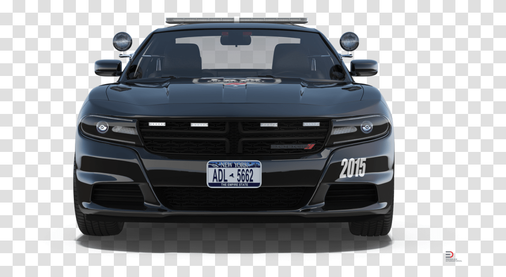 Dodge Charger Police Car Rigged Model Cgstudio, Vehicle, Transportation, Automobile, License Plate Transparent Png