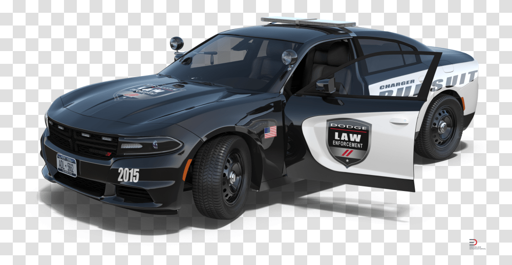 Dodge Charger Police Car Rigged Royalty Free 3d Model Charger Police, Vehicle, Transportation, Wheel, Machine Transparent Png