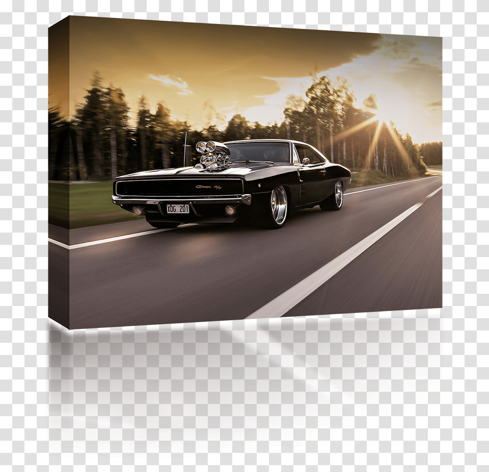 Dodge Charger V8, Car, Vehicle, Transportation, Sports Car Transparent Png