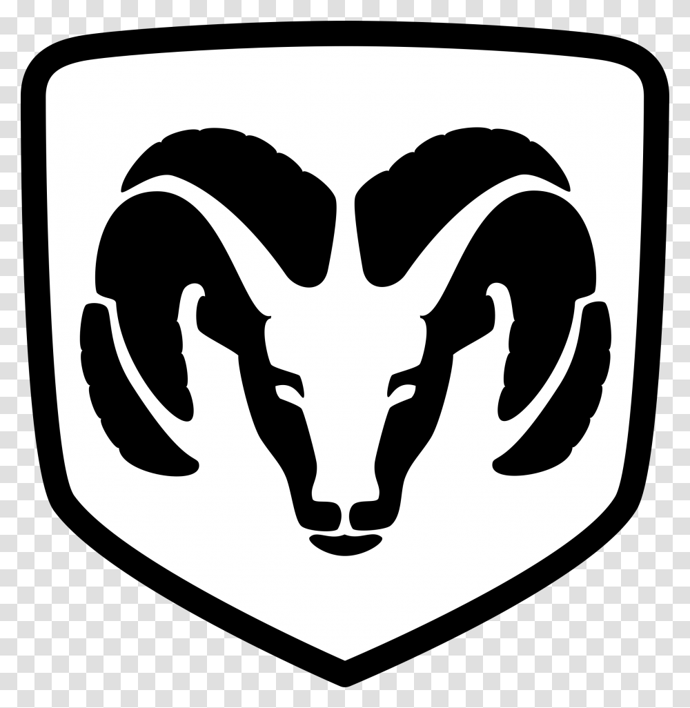 Dodge Ram Logo Vector, Stencil, Painting Transparent Png