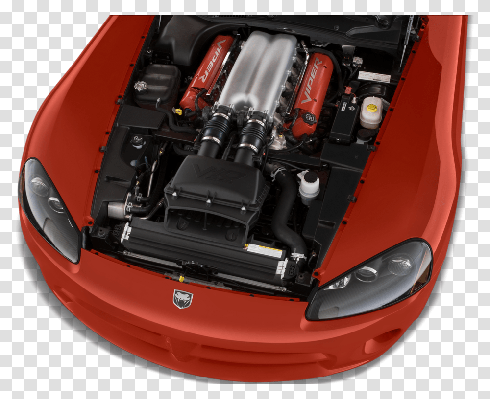 Dodge Viper 2005 Engine, Machine, Motor, Car, Vehicle Transparent Png