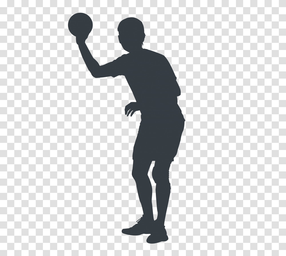 Dodgeball, Person, Human, Sphere, Silhouette Transparent Png