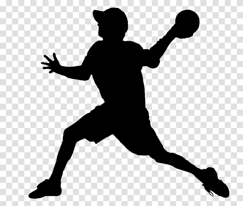 Dodgeball Youtube Download Clip Art, Person, Silhouette, People, Sphere Transparent Png