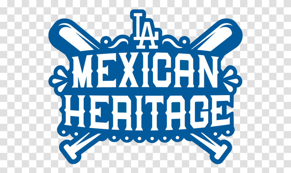 Dodgers Mexican Heritage Logo Positive Version Los Angeles Dodgers, Bazaar Transparent Png