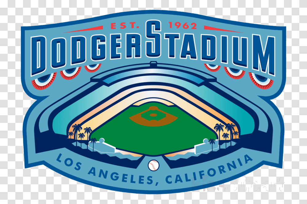 Dodgers Stadium Clipart Dodger Los Angeles Logo Dodger Stadium Logo, Building, Arena, Sport, Sports Transparent Png