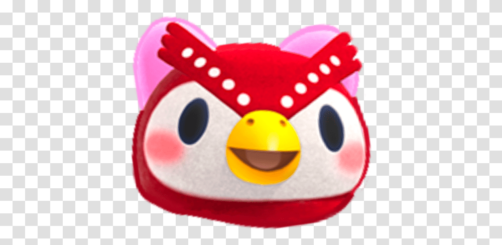 Dodo Visit Departures Animal Crossing Red Owl, Birthday Cake, Dessert, Food, Applique Transparent Png