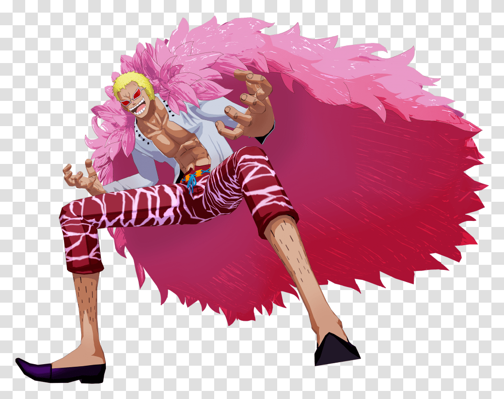Doflamingo One Piece, Dance Pose, Leisure Activities, Person, Performer Transparent Png
