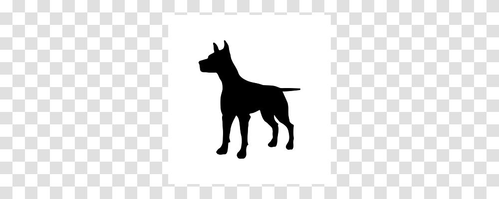 Dog Silhouette, Stencil, Horse, Mammal Transparent Png