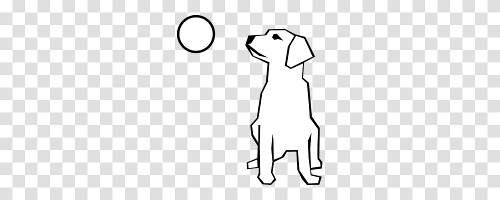 Dog Animals, Person, Human, Stencil Transparent Png