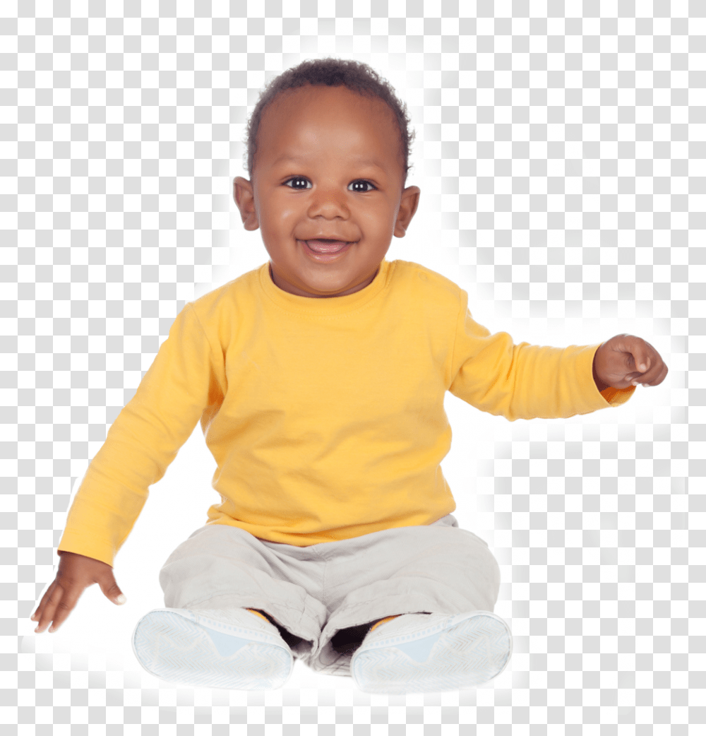 Dog And Baby Stock, Person, Face, Finger, Boy Transparent Png