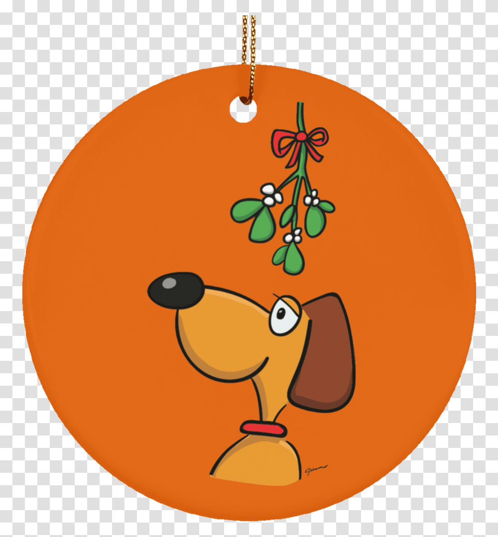 Dog And Mistletoe Limited Edition Christmas Ornament Ideas, Plant, Produce, Food, Fruit Transparent Png