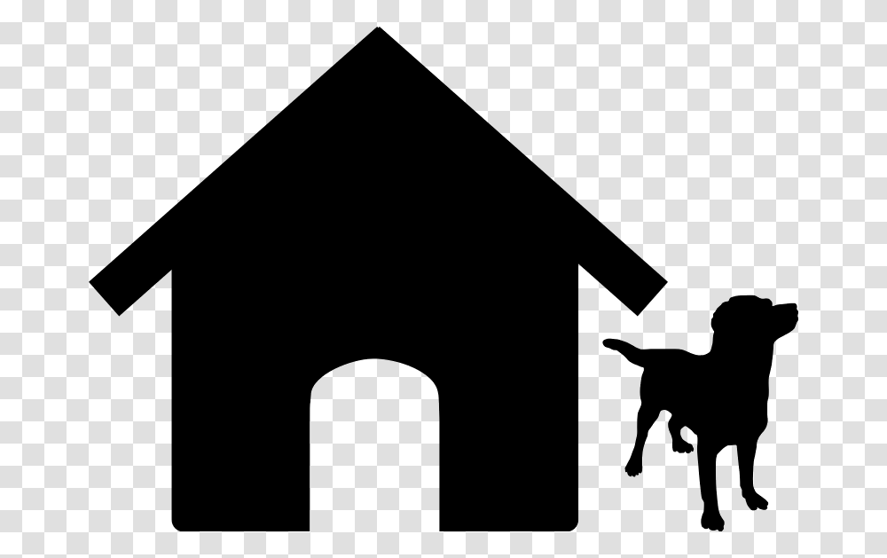 Dog And Silhoutte Kennel Free Download Vector, Gray, World Of Warcraft Transparent Png