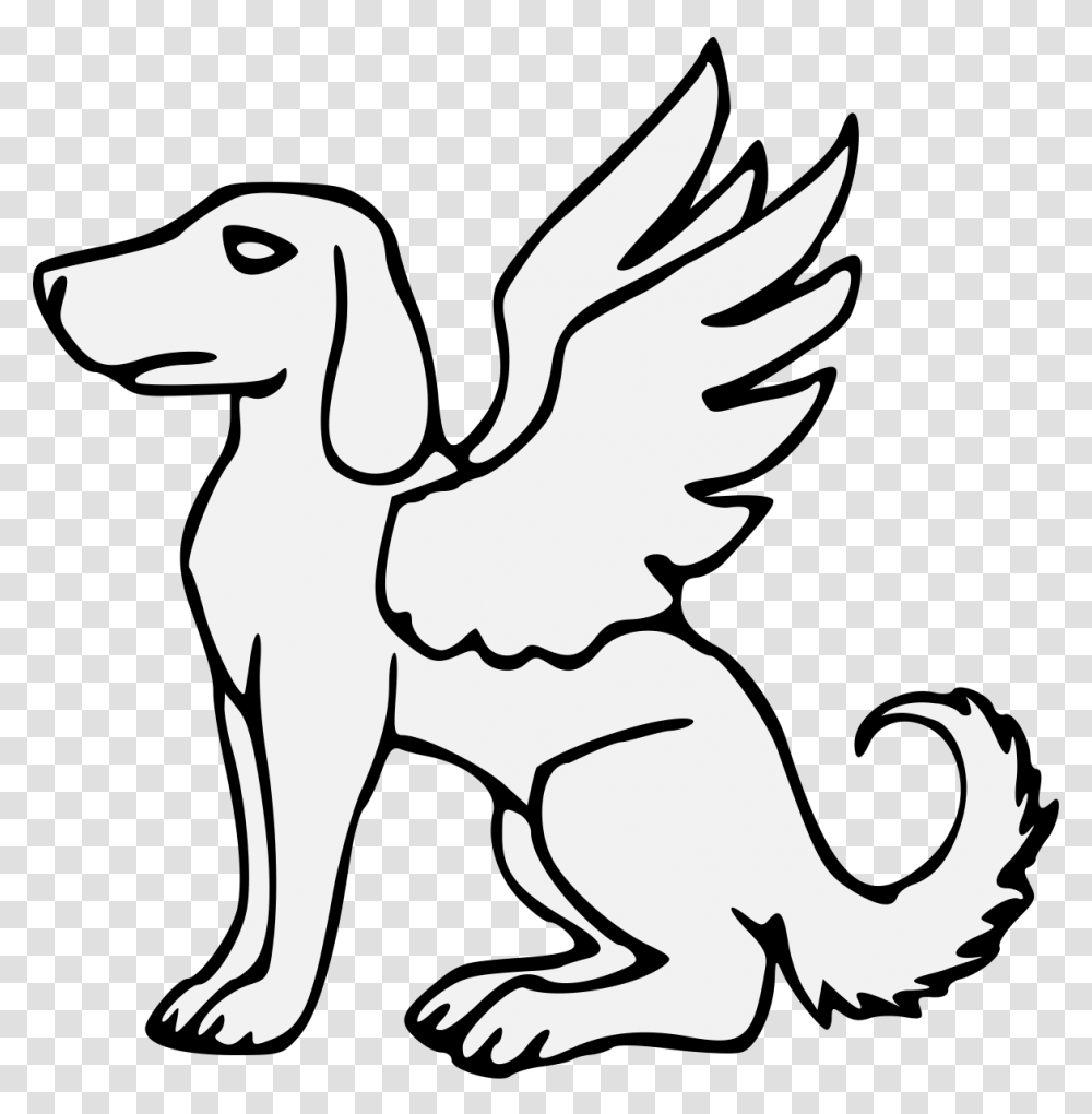 Dog, Animal, Dragon, Silhouette Transparent Png