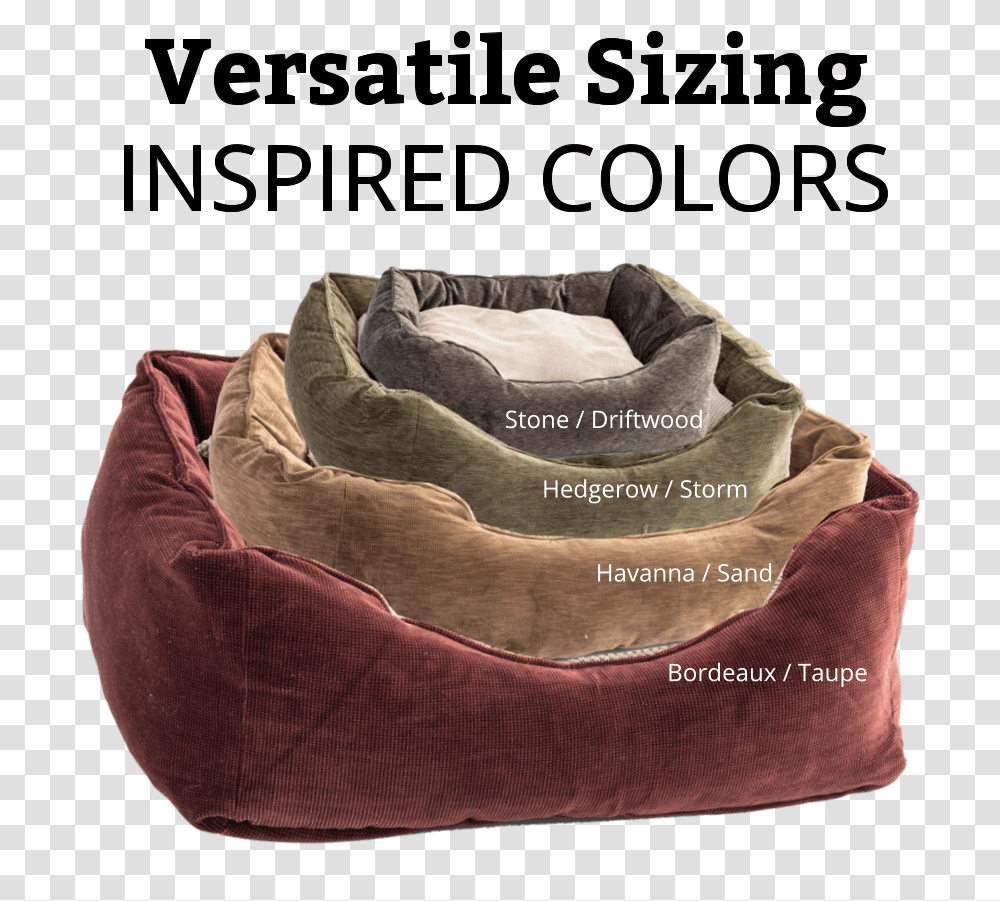 Dog Bed, Apparel, Bag, Suede Transparent Png